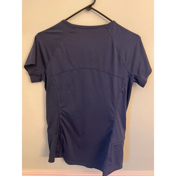 Title Nine Sunbuster 1/2 Zip Short Sleeve Sun Shirt Women’s Size S Blue - Picture 5 of 5